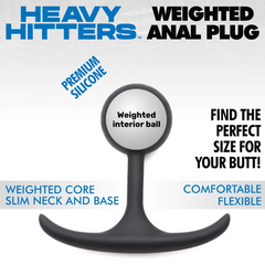 Comfort Weighted Plug 3.3" - Small *