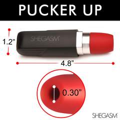 Pocket Pucker10X Lipstick Clit Stim *