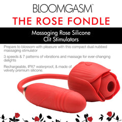 XR Romping Rose suction vibrator, view 9