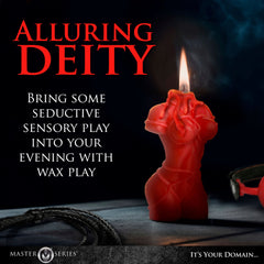 Master Series Bound Goddess Wax Play Drip Candle, view 11