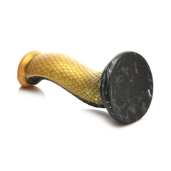 Golden Mamba Snake Silicone Dildo