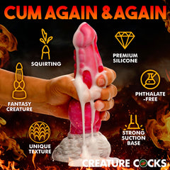 Creature Cocks Resurrector Phoenix squirting dildo, view 2