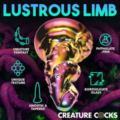 Creature Cocks Enchantress glass dildo, view 2