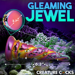 Creature Cocks Enchantress glass dildo, view 3
