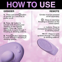 XR Thrust 'N' Grind Thrusting Grinding Pad Vibrator with Remote, view 15