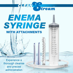 CleanStream Enema Syringe with Tube and 3 Tips, view 11