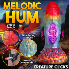 Creature Cocks Rainbow Phoenix vibrating dildo, view 5