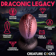 Creature Cocks Dragon Hatch egg plug, view 2