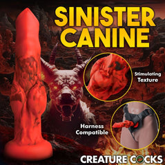 Creature Cocks Fire Hound dildo, view 5