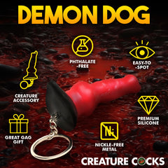 Creature Cocks Hell-Hound Keychain, view 2
