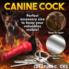 Creature Cocks Hell-Hound Keychain, view 7