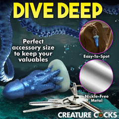 Creature Cocks Cocktopus Keychain, view 4