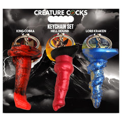 Creature Cocks Mini Silicone Keychain Set, view 11