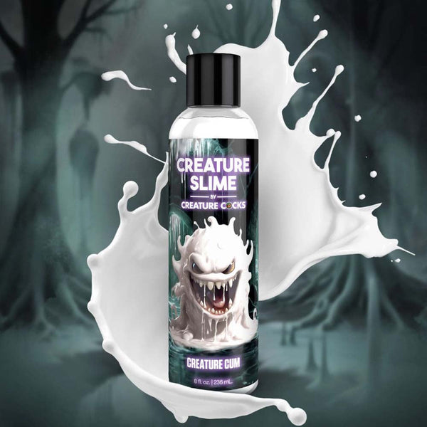 Creature Cocks Creature Cum Unscented Water-Based Lube – 8 oz bottle