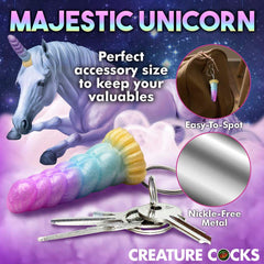 Creature Cocks Mystique Unicorn keychain, view 6