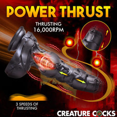 XR Cyborg Cock thrusting dildo, view 5