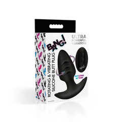 XR Rotating Vibrating Silicone Butt Plug with Remote, view 13