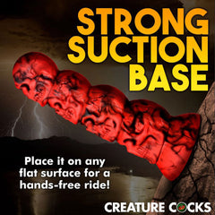 Creature Cocks Doom Skull Tower Silicone Dildo, view 11