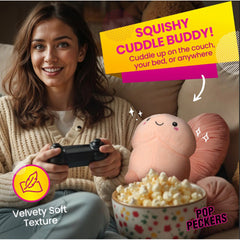 Chibi Happy Peckers Pillow Small, view 8