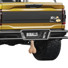 XR X-Large Truck Nuts Novelty Hitch Balls – light plastic novelty truck balls