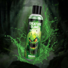 Creature Cocks Creature Slime Green Water-Based Lube – 8 oz bottle of green unscented lube