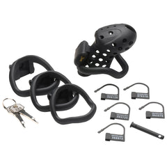XR Lock Down Chastity Cage, view 2