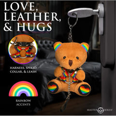 XR Pride Teddy Bear keychain, view 7