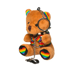 XR Pride Teddy Bear keychain, view 5