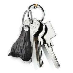 XR Big Nuts Black Keychain, view 2