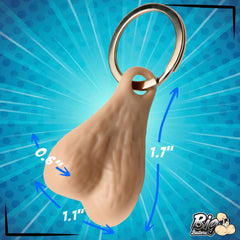 XR Big Nuts Light Keychain, view 3