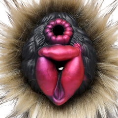 Creature Cocks Savage She-Wolf Silicone Stroker with Fur Cover, view 13