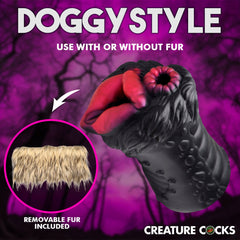 Creature Cocks Savage She-Wolf stroker, view 6