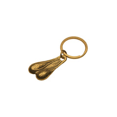 XR Big Nuts Brass Keychain, view 2