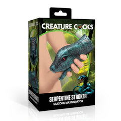 Creature Cocks Serpentine Silicone Stroker, view 12