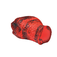 Creature Cocks Serpentine stroker in red, view 7