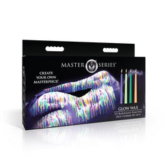 UV blacklight drip candles, view 7