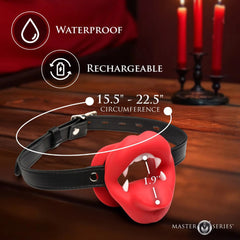 XR Vampire vibrating gag, view 4
