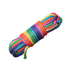 Master Series rainbow shibari rope 16 ft, view 6