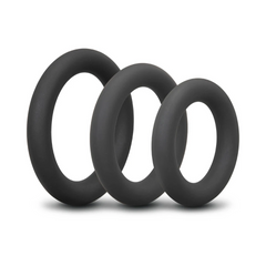 SNUG RING SWOLE - 3-PACK SNUG FIT THICK SILICONE COCK RING