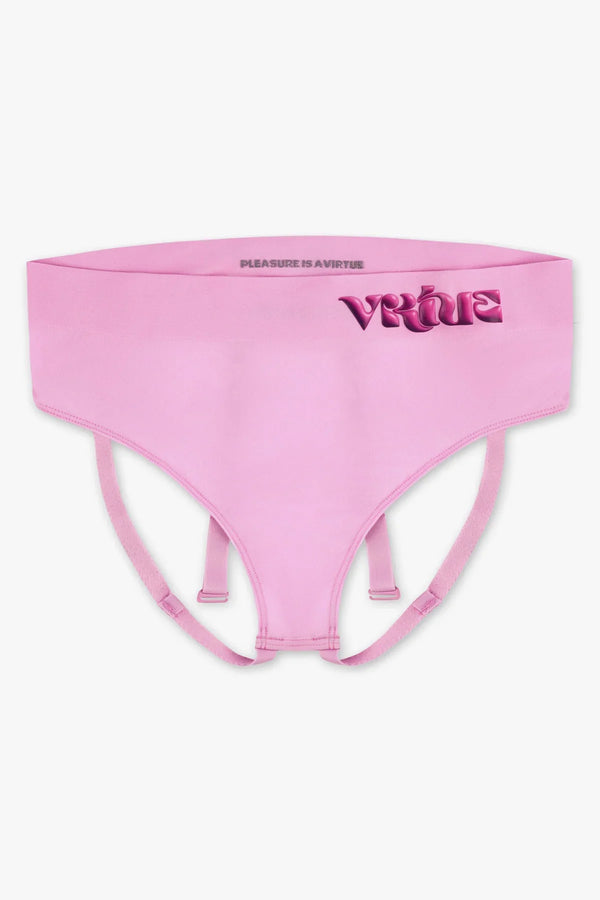 Womens Medium - JockVStrap Sheer Briefs - Taffy