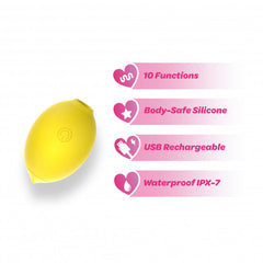Viben Dreamii Lemon Bliss — Suction & Vibration Toy