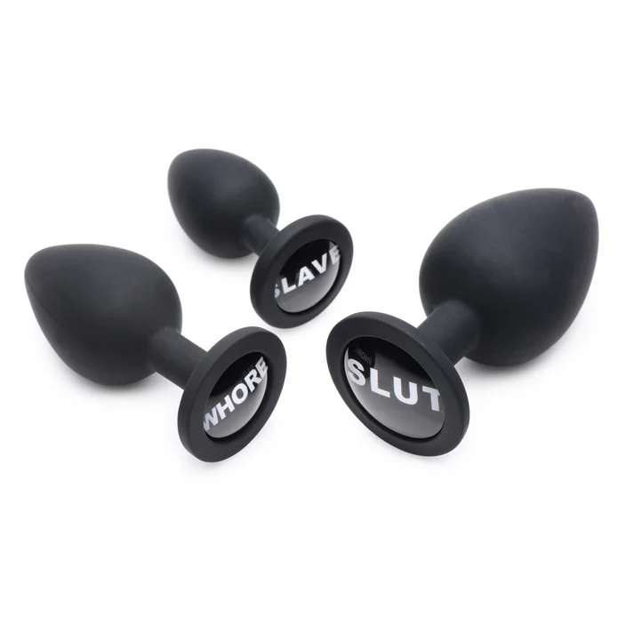 MS Dirty Words Anal Plug Set