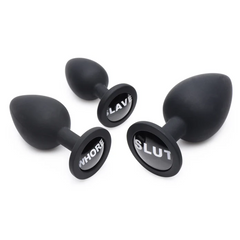 MS Dirty Words Anal Plug Set
