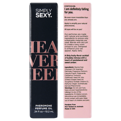 SIMPLY SEXY PHEROMONE PERFUME OIL ROLL-ON - HEAD OVER HEELS - 0.34 floz | 10.2mL
