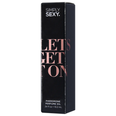 SIMPLY SEXY PHEROMONE PERFUME OIL ROLL-ON - LET'S GET IT ON - 0.34 floz | 10.2mL