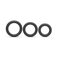 SNUG RING SWOLE - 3-PACK SNUG FIT THICK SILICONE COCK RING