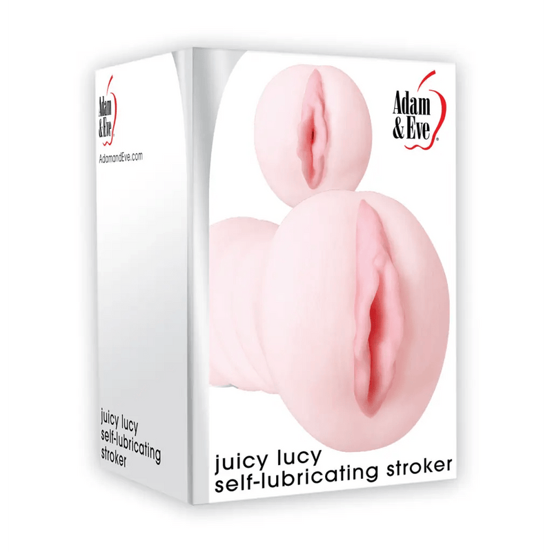 adam & eve juicy lucy self lubricating stroker box