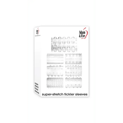 Adam & Eve Super Stretch Tickler Sleeves - Dreamy Desire