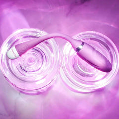 Adam & Eve Eve's Thumping Love Button Bullet Vibrator - Dreamy Desire