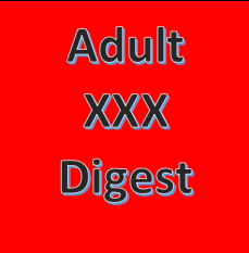 Adult XXX Digest misc literature title displayed in bold text on a vivid red cover